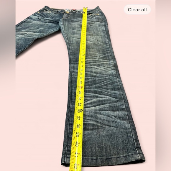 Apple Bottoms Dark Blue Skinny Jeans - Picture 5 of 7